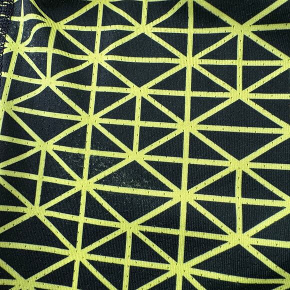 Under Armour Small Fitted HeatGear Top Long Sleeves V-Neck Stretch Geometric - Picture 6 of 8